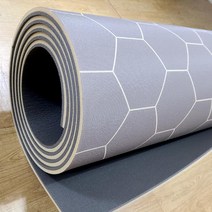 필레 빅사이즈 맞춤제작 발코니매트 보온매트 베란다 놀이방, 발코니매트 왕쿠션허니그레이