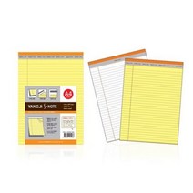 양지사 양지S-노트 리갈패드, 엘로우, 3개입 A4