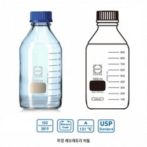 래보래토리 바틀 눈금 유리 샘플병 50ml 연구수업 연구교구 실험수업 연구교재 연구실 과학교구 연구기자재, 1개, 샘플병 100ml