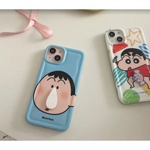 맹구콧물폰케이스 갤럭시 아이폰, 코끼리(짱구)