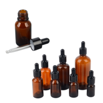 갈색 에센스 스포이드 유리 공병 화장품 소분 용기, 용량, 20ml