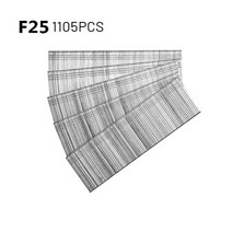 네일건 타정기 타카 1105pcs f15f20f25f30 diy 홈원예 목공 스테인레스 스틸 행 손톱을위한 스트레이트 브래드 손톱, 협력사, F25