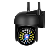 2NLF 실내외 200만 화소 풀HD 보안 무선 Wi-Fi CCTV 감시카메라 GAD0459BK2, 블랙