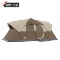 콜맨 Coleman 웨더마스터 아웃도어 텐트 10인용 브라운 444214