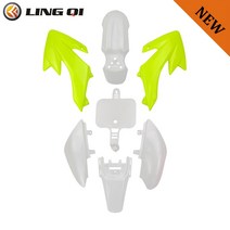 CRF50 XR50 플라스틱 페어링 바디 키트 CRF 50 핏 먼지 모터 트레일 바이크 50CC 70CC 90CC 110CC 125CC 140, 밝은 초록색 WH