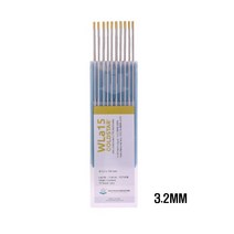 울프람 스텐봉 란탄타입 WLA-15 황금색 텅스텐전극봉 알곤봉 10개단위, 10개