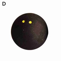 스쿼시 라켓 채 볼 공 스쿼시 볼 하이 바운스 빠른 속도 훈련 고무 블루 1 개 초보자용 도트 싱글 S3e1, 02 double yellow dot