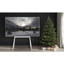 특대형 심플 이젤 감성 티비다리 스탠드 브라켓거치대 삼성 엘지 LG TV 호환 85인치 이하 + 전용선반 옵션, 추가없음