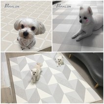 애견매트 다용도매트 미끄럼방지 200x140x1.0cm (2장), 3. 무지그레이매트 200x140x100 (2장)
