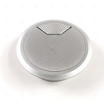 고급 전선 보호 캡 책상 구명 커버 마개 80mm 은색, 상세페이지 참조