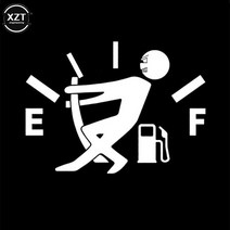 게이지연료보트 낚시배 바다낚시 레저 밸리 선외기엔진 3D 자동차 스티커 13*9.5cm 높은 가스 소비 데칼 연, 02 WHITE