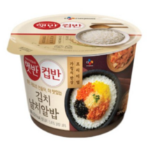 CJ제일제당 햇반 컵반 김치날치알밥, 188g, 18개