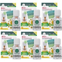 비타바움 독일 액상 비타민B12 복합 컴플렉스 10ml 12병 6팩