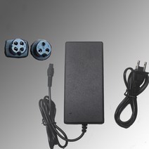 [ 전동 킥보드 ] 나인봇 세그웨이 미니 프로/미니 라이트 전기 스쿠터용 63V OEM 배터리 충전기 스쿠터 액세서리, [1] 3 hole