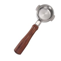 카페용품 커피머신수리 커피부품 58MM Portafilter 나무 커피 기계 밑면 필터 홀더 La Marzocco 미니 소형 GS3 클래식 FB70 FB80 gb5, [01] 58MM