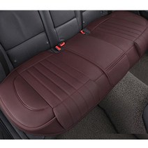 자동차 가죽 방석 커버 3D 시트커버 여름 겨울방석 카시트 보호 국산차 수입차 현대 BMW 벤츠 아우디 기아 등[00430], 다크브라운, 뒷좌석