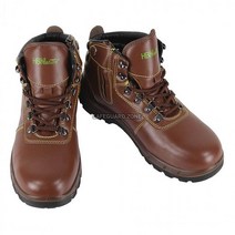 에이치비 HBN-608 경량안전화k브라운 6인치안전화 쿠션안전화 남녀공용안전화 작업화