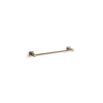 Kohler 23524-BV Parallel 18 타월 바 생생한 브러시드 브론즈 641944