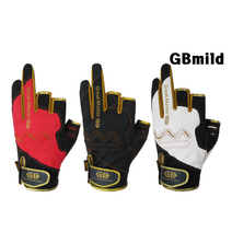 GBmild GB-F1005 남녀 그리트 마스터 글러브 GB낚시장갑, 블랙