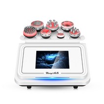 다기능 7 in 1 바디 마사지기 80K 캐비션 슬리밍 안티 에이징 뷰티 무게추 감소 셀룰라이트 기계, 01 _04 미국 플러그_01 110V