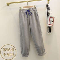 여자 여성 등산복 겨울 등산 바지 기모 팬츠캐주얼 벨벳 스택 스웨트팬츠 여성용 스타일 두꺼운 느슨한