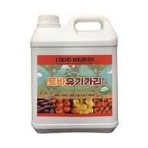 유기가리5L 유황가리고토함유 식물활력 고추영양제 딸기당도 참외색깔 유기물증대 토양미생물번식촉진, 1개