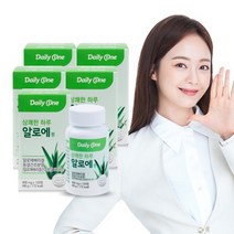 데일리원 상쾌한 하루 알로에정 알로에 베라 겔 5통, 없음, 단품