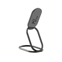 뮤템즈 메탈 접이식 스마트링 거치대 MTZ1118, 블랙