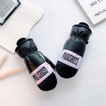 스키장 벙어리장갑 방수 스노우보드 장갑, 블랙