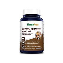 NusaPure 해초추출물 6 000 mg 200 Veggie Capsules