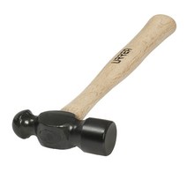 URREA Ball Pein 해머 226.8g8온스 타격 도구 단조 및 가공 헤드 인체 공학적 오크 핸들 1308PN USA 미국