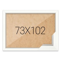 퍼즐액자 73x102 고급형 모던화이트