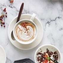 시라쿠스 뉴욕 카푸치노잔 250ml, ONE SIZE, 화이트