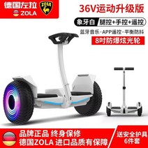 전동휠 두발전동휠 투휠 셀프밸런스 이륜 오프로드 평행차 전동킥보드, 36V, 8인치 블루투스 듀얼 컨트롤라이트 휠  4