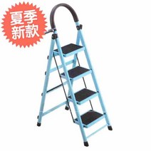 안전발판사다리 안전 접이식 작업 발판 가정용 알루미늄 미니 우마 계단 a형, 두툼한빨강사단