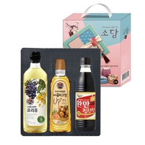 소담 선물세트 3호 명절선물 백설요리유 진간장 올리고당, 1세트