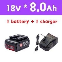 BOSCH 18 V 6.0AH 리튬 이온 배터리 GBA 전문 GSR tms BAT618 BAT618G BAT609 BAT609G GWS 18V-LI GCB v-li, 18 볼트_battery and charger