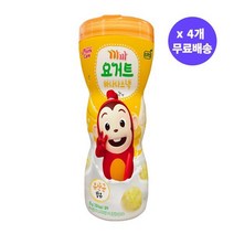 [경기점] 프로엠 코코몽 까까 요거트 바나나스l낵 55g 통 x 4개 / 5종 혼합유산균