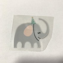 쏘하 미니 코끼리 우레탄 전사지