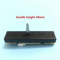 DJ장비 무대음향 Pioneer DJM-250 Crossfader pcb용 수리 부품 405-UDJ202-2441A, 02 handle height 20mm