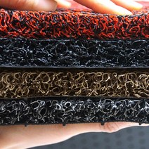 코일 욕실매트 화장실 목욕탕 세탁실 입구 미끄럼방지 발판 매트, 120x150, 그레이