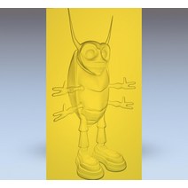 엔진톱 STL 파일 형식의 cnc 용 3d 모델 릴리프 스틱 포함, 한개옵션0