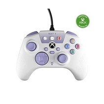 터틀 비치 REACTR 컨트롤러 유선 게임 컨트롤러 – Xbox 시리즈 X & Xbox 시리즈 S Xbox One & Windows 라이센스 – 오디오 컨트롤 표시 가능한 버튼 텍, REACT-R Controller White/Purpl