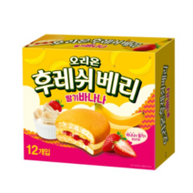 후레쉬베리 오리온 딸기바나나 12p, 24개, 28g