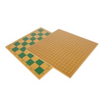 [다전상회] 육형제바둑 3부평판 홍송 19줄 체스판 바둑판 양면 2023937ea, DJ_ 본상품선택