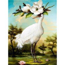 우드 직소퍼즐 두루미 부귀 건강운 들어오는 장수 건강 재물 풍수 학 일러스트 조각퍼즐 300/500/1000조각 집중력향상 집콕취미 선물용 스트레스 해소 소품, 학 퍼즐03호, 1000