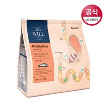 시리우스 LG생활건강 윌 프리바이오틱스 피부건강에 좋은 애견사료 연어 1kg, 01_시리우스 윌 프리바이오틱스 연어 1kg, 상세설명 참조