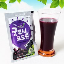 껍질째 갈아만든 굿모닝 포도즙 30팩(100mlx30개), 없음, 단품
