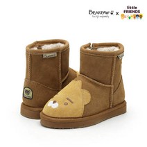 [베어파우 X 리틀프렌즈] K619002 - 카카오 키즈 양털어그부츠 DEMI KIDS - HICKORY [BEARPAW]