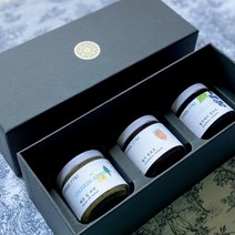[팍팜] 추석선물세트 레몬딜버터 블루베리콩포트 딸기콩포트 80g 3종세트 + 쇼핑백, 6세트